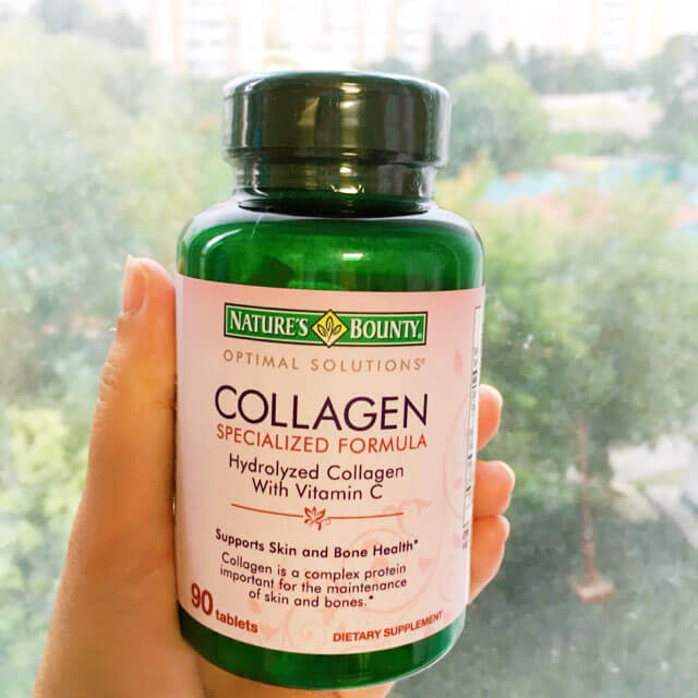 Viên Uống Bổ Sung Collagen With Vitamin C Của Nga